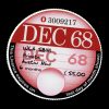 Tax Disc Example 1968